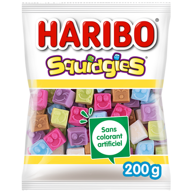 Confiserie gélifiée fantaisie Squidgies HARIBO, 200g