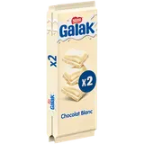 Chocolat blanc GALAK - 2 tablettes de 100g