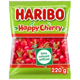 Bonbon happy cherry HARIBO, sachet 220g