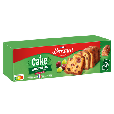 Cake aux fruits BROSSARD, 500g