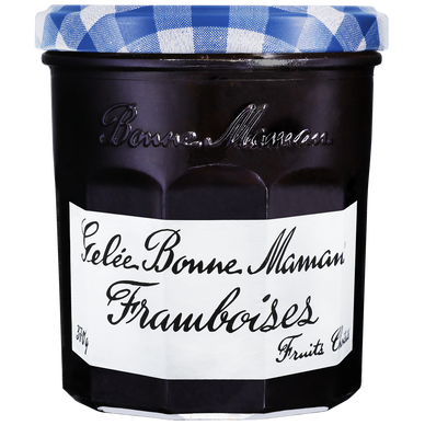 Gelée de framboises BONNE MAMAN, 370g