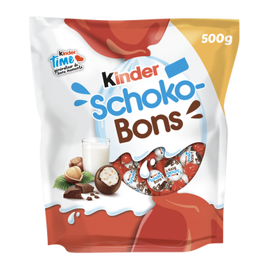 Oeufs chocolat Schokobons KINDER, sachet de 500g