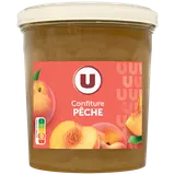 Confiture de pêche 50% de fruits  pot de 370g