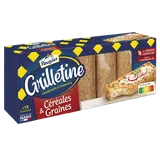 Tartines de pain grillées Céréales et graines Grilletine PASQUIER - Paquet de  255g