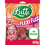 Bonbons Flexi-Fizz à la fraise LUTTI - Sachet de 225g