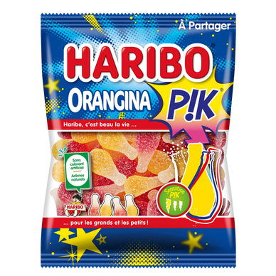 Bonbon Orangina pik HARIBO, sachet 250g