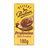 Tablette Chocolat Noir Pralinoise à patisser POULAIN - 180g