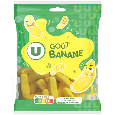 Bonbons banane  sachet de 250g