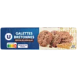 Biscuits Galettes bretonnes aux pépites de chocolat 130g