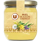 Miel crémeux Mille fleurs  pot en verre de 500g