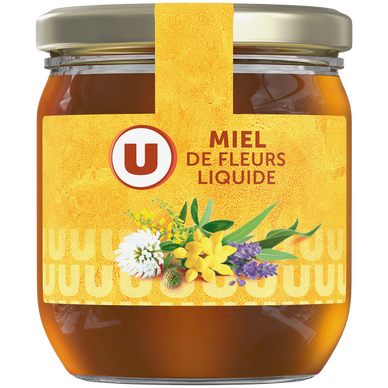 Miel de fleurs liquide  500g