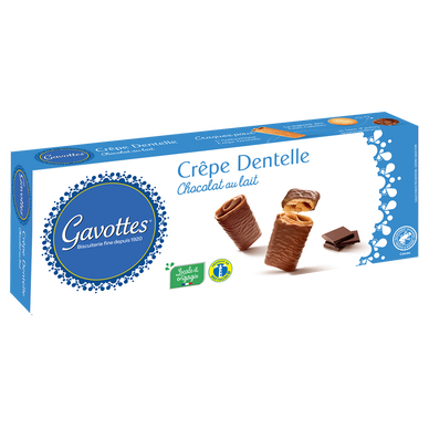 Crêpes dentelle au chocolat au lait GAVOTTES, 90g