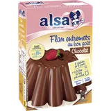 Préparation pour flan onctueux très chocolat ALSA, 4 doses, 192g