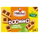 Gâteaux Doomino chocolat noisette - ST MICHEL - x6 - 180g