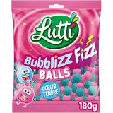 Bonbons pétillants bubblizz balls LUTTI, sachet de 180g