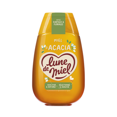 Miel d'acacia LUNE DE MIEL, 500g