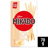Biscuits nappés au chocolat blanc MIKADO Lu - Paquet 70g