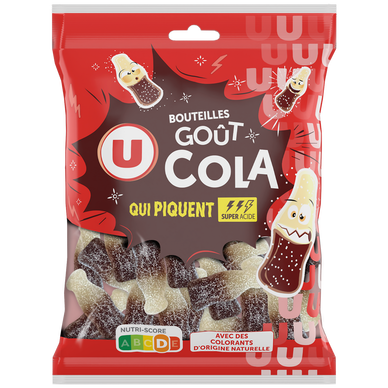 Bonbons Gélifiés bouteilles cola - sachet 250g