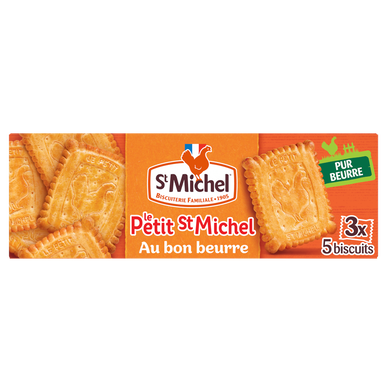 Petit beurre Le Petit St Michel - ST MICHEL - 3x5 biscuits - 180g