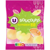 Bonbons Confiserie soucoupes acidulées en poudre sachet de 39g