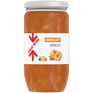 Préparation d'abricots 35% de fruits PRIX MINI pot 1kg