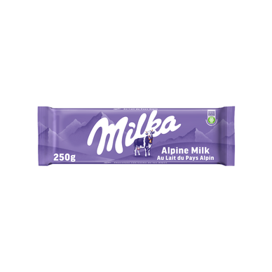 Chocolat au lait du pays alpin Mmmax MILKA, tablette 250g