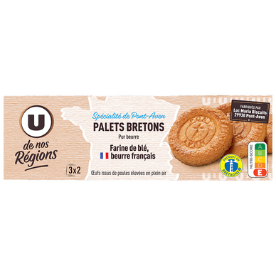Palets breton de Pont Aven  paquet 100g