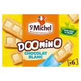 Gâteaux Doomino chocolat blanc - ST MICHEL - x6 - 180g
