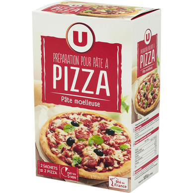 Préparation pour pâte à pizza  boîte de 520g