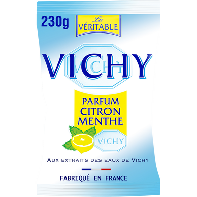Bonbons Pastilles Vichy au citron VICHY - Sachet de 230g