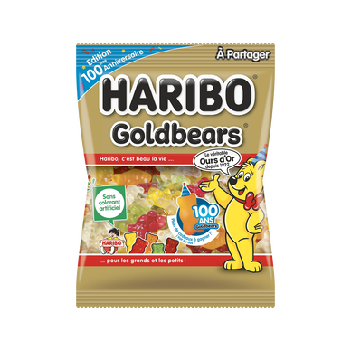 Bonbons gélifiés happy cola HARIBO, sachet de 300g
