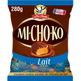 Bonbons Michoko Chocolat au lait et caramel LA PIE QUI CHANTE - Sachetde 280g