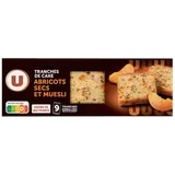 Tranches de cakes abricots & muesli  270g