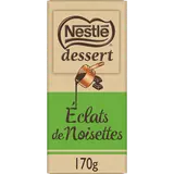 Chocolat noir éclats noisettes pâtissier NESTLE DESSERT - Tablette 170g