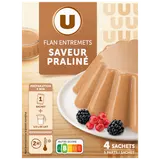 Préparation Entremets pour flan praliné, 4 doses, 180g