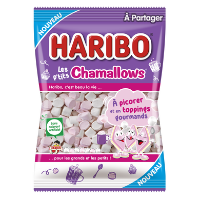 Les p'tits chamallows HARIBO, sachet 150g