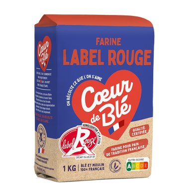 Farine de blé label rouge t65 COEUF DE BLE 1kg