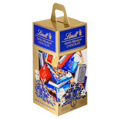 Assortiment Chocolat Napolitains assortis LINDT, tubo de 500g