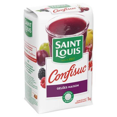 Sucre spécial gelée Confisuc ST LOUIS, 1kg