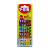 Recharges de bonbons aux fruits pour distributeur PEZ, 8 paquets, 68g