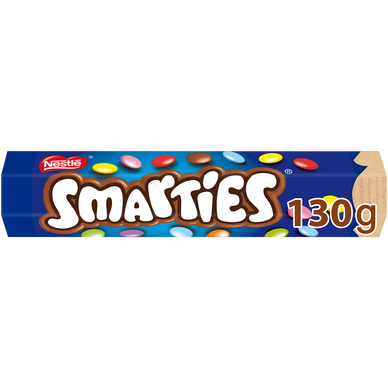 Bonbons de chocolat au lait SMARTIES - Tube 130g