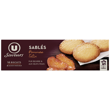 Biscuits Sablés pommes tatin 120g