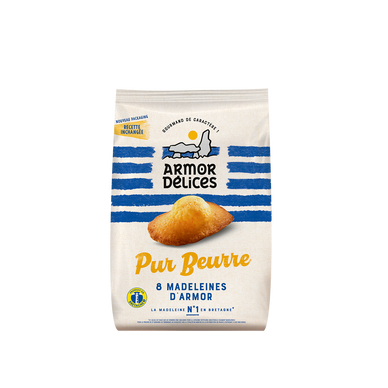 Madeleines pur beurre ARMOR DELICES x8 - 264g