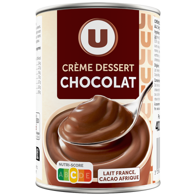 Crème dessert au chocolat  400g