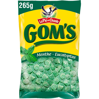 Bonbons Gom's Fraîcheur LA PIE QUI CHANTE - Sachet de 265g