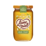 Miel d'acacia liquide LUNE DE MIEL, pot verre 375g