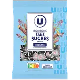 Bonbons à la réglisse sans sucre stevia  sachet de 120g