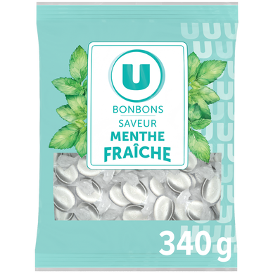 Pastilles Menthe fraîche sachet de 340g