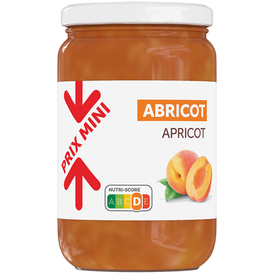 Préparation d'abricot PRIX MINI pot 450g