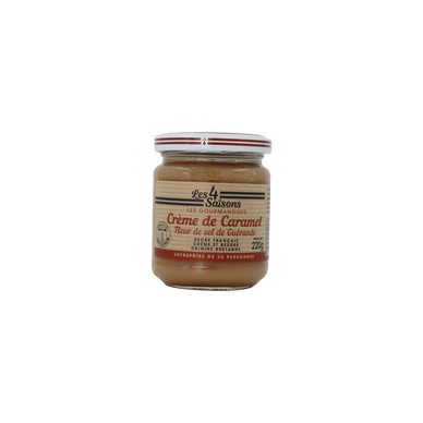Crème de caramel à la fleur de sel de Guérande LES 4 SAISONS, 220g